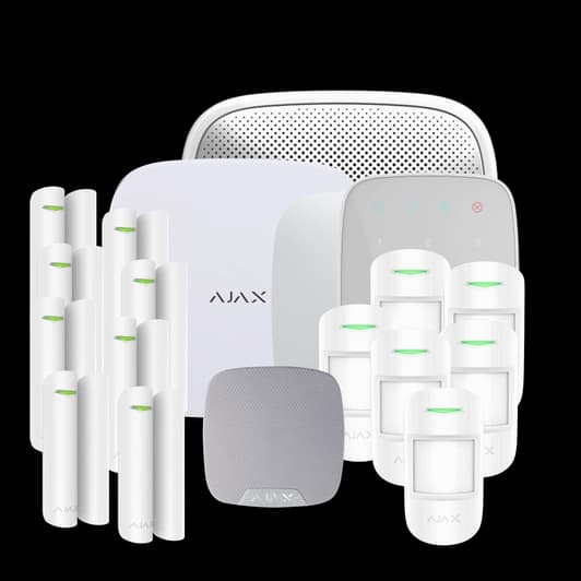Immagine del prodotto Kit di allarme AJAX HUB2 (4G) + 18 COMPONENTI